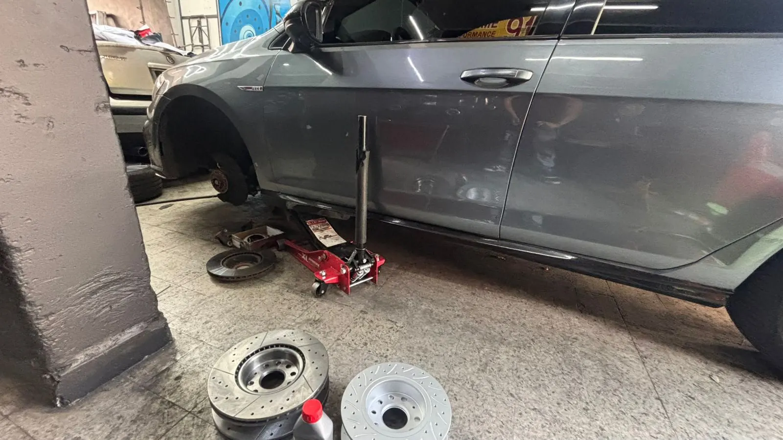 Instalación de discos